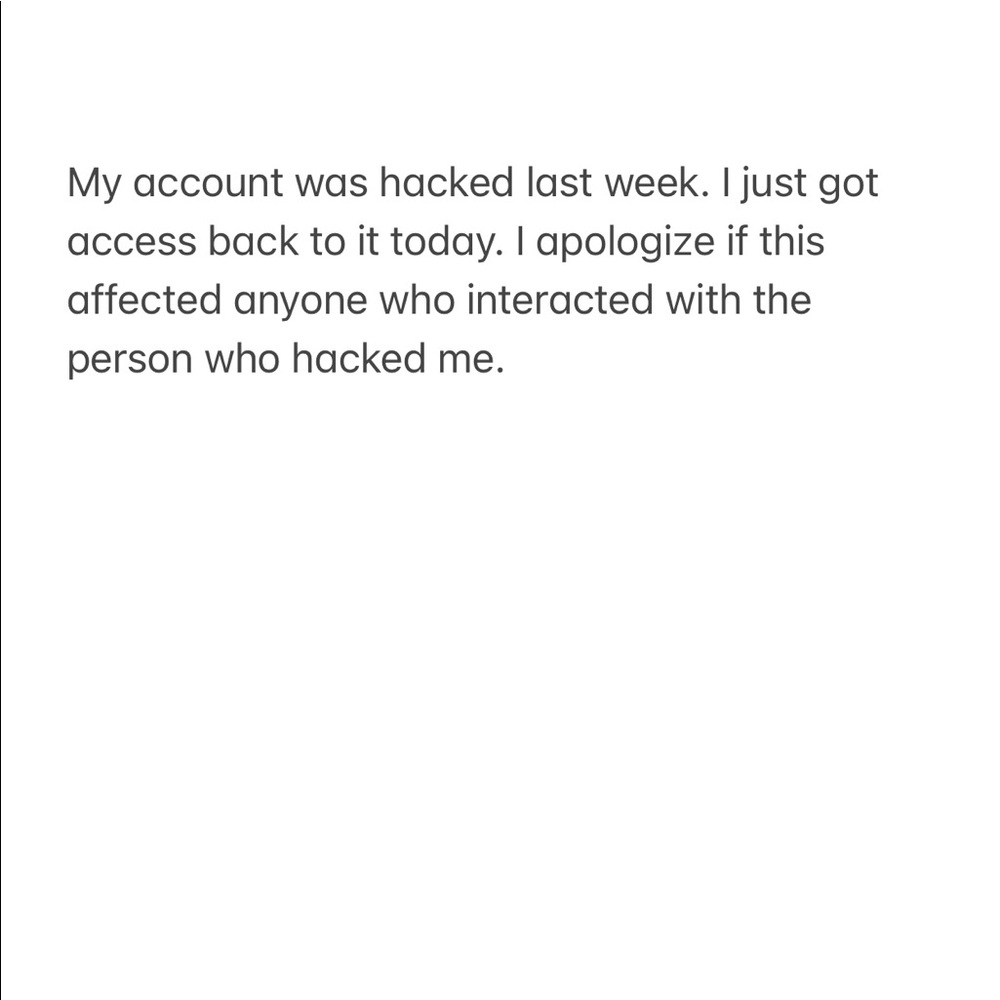 Update: I got access back to my account